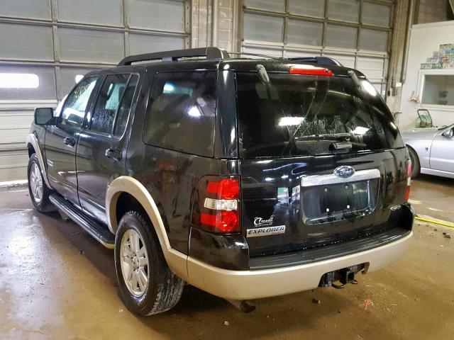 1FMEU74E18UA67036 - 2008 FORD EXPLORER E BLACK photo 3