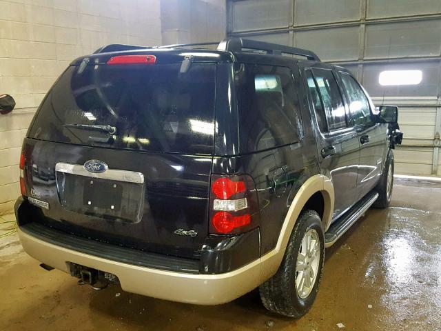 1FMEU74E18UA67036 - 2008 FORD EXPLORER E BLACK photo 4