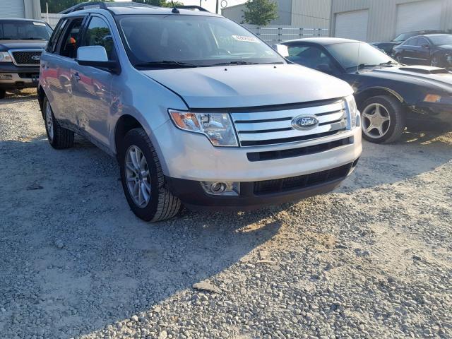 2FMDK38C19BA35083 - 2009 FORD EDGE SEL SILVER photo 1