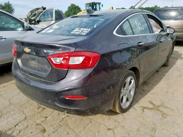 1G1BF5SM3H7155531 - 2017 CHEVROLET CRUZE PREM BLACK photo 4