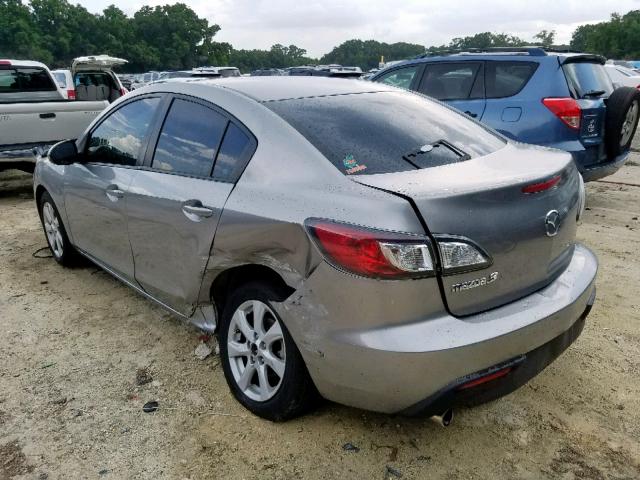 JM1BL1SF4A1216839 - 2010 MAZDA 3 I SILVER photo 3