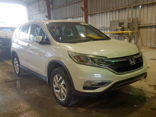 5J6RM3H74FL005122 - 2015 HONDA CR-V EXL WHITE photo 1