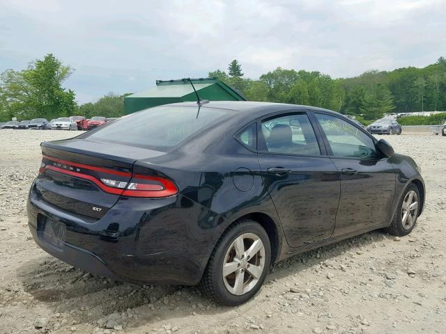 1C3CDFBB3FD128533 - 2015 DODGE DART SXT BLACK photo 4