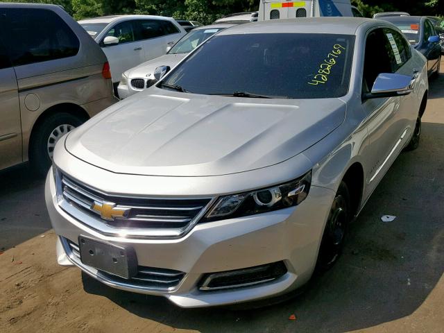 2G1145S3XG9124184 - 2016 CHEVROLET IMPALA LTZ SILVER photo 2