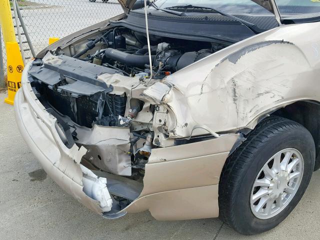 2FMDA5140WBA66841 - 1998 FORD WINDSTAR W GOLD photo 9