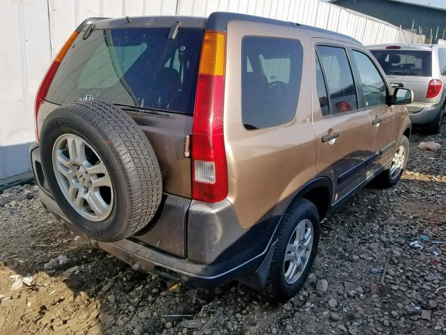 JHLRD78893C004326 - 2003 HONDA CRV BROWN photo 4