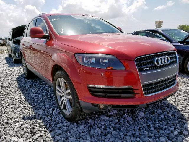 WA1AY74L49D024005 - 2009 AUDI Q7 3.6 QUA MAROON photo 1