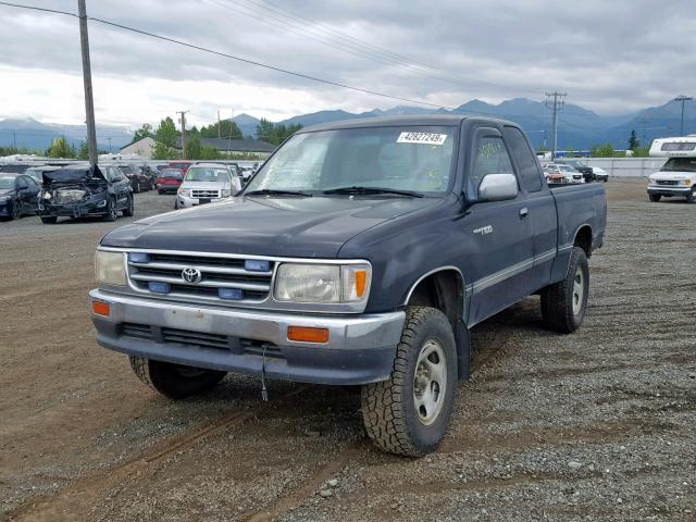 JT4UN24DXT0034138 - 1996 TOYOTA T100 XTRAC BLACK photo 2