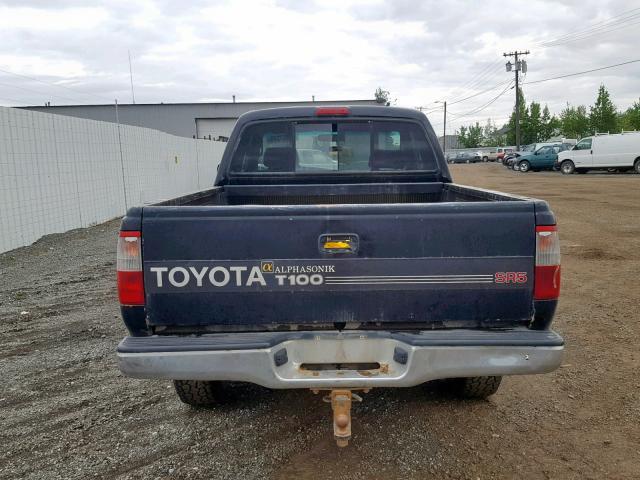 JT4UN24DXT0034138 - 1996 TOYOTA T100 XTRAC BLACK photo 9