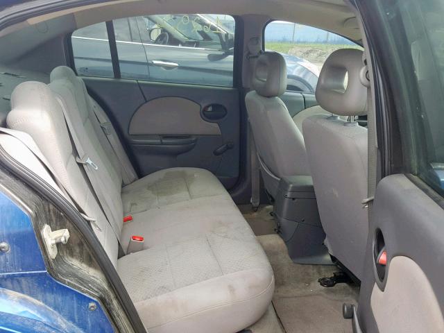 1G8AZ52F85Z153845 - 2005 SATURN ION LEVEL BLUE photo 6