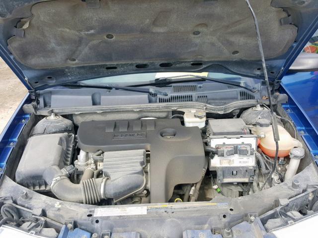 1G8AZ52F85Z153845 - 2005 SATURN ION LEVEL BLUE photo 7