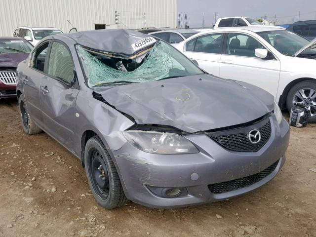 JM1BK123061499546 - 2006 MAZDA 3 S GRAY photo 1