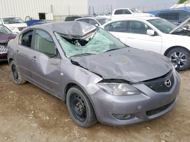 JM1BK123061499546 - 2006 MAZDA 3 S GRAY photo 9