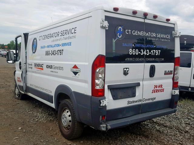 3C6TRVAG4HE509823 - 2017 RAM PROMASTER 白色 照片 3