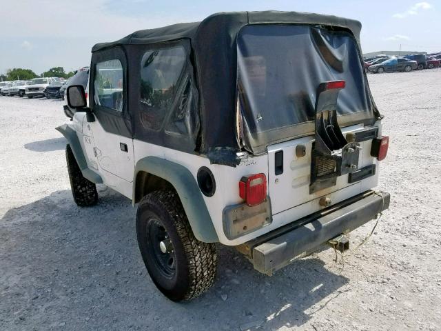 1J4FA39S06P768522 - 2006 JEEP WRANGLER X WHITE photo 3