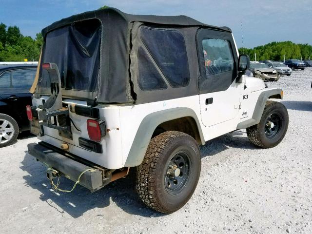 1J4FA39S06P768522 - 2006 JEEP WRANGLER X WHITE photo 4