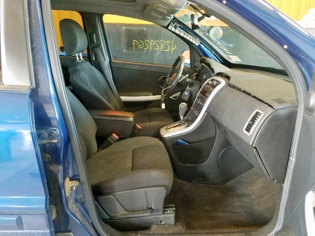 2CKDL43F186322996 - 2008 PONTIAC TORRENT BLUE photo 5