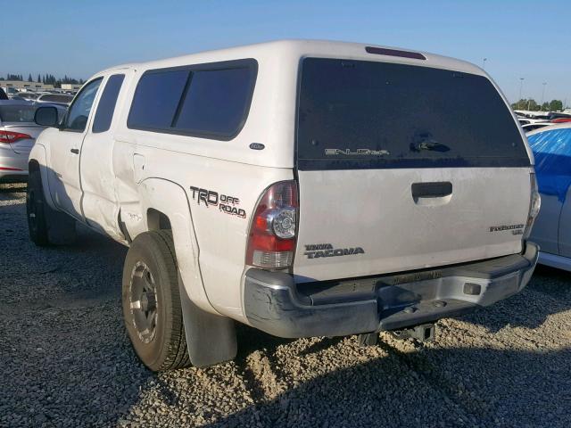 5TFTU4GN1EX057218 - 2014 TOYOTA TACOMA PRE WHITE photo 3