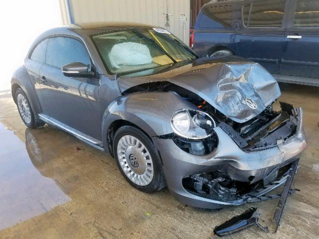 3VWJX7AT2DM681781 - 2013 VOLKSWAGEN BEETLE GRAY photo 1