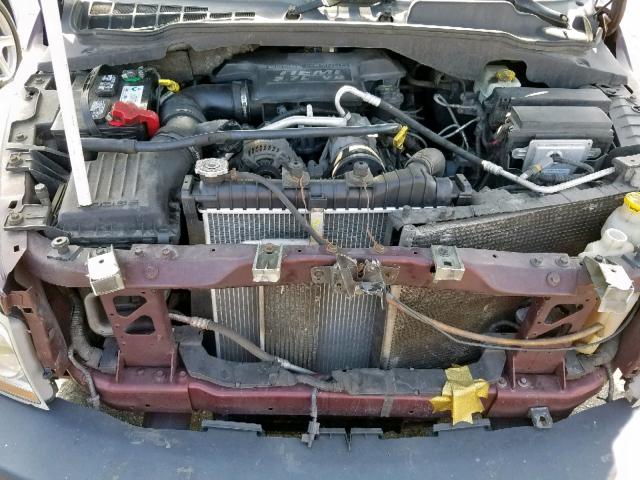 1D4HD48D14F180309 - 2004 DODGE DURANGO SL BURGUNDY photo 7