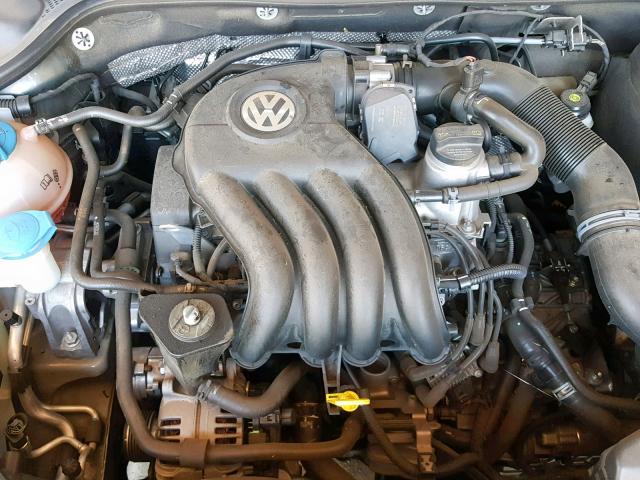 3VW2K7AJ1EM254000 - 2014 VOLKSWAGEN JETTA BASE GRAY photo 7