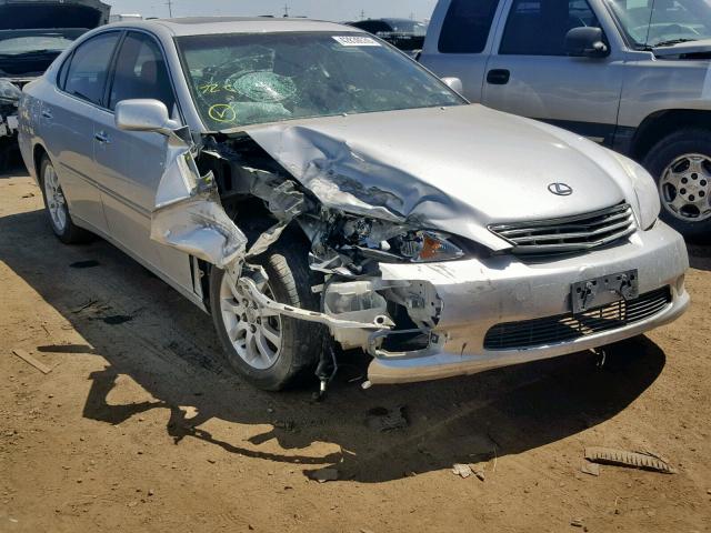 JTHBF30G230098330 - 2003 LEXUS ES 300 SILVER photo 1