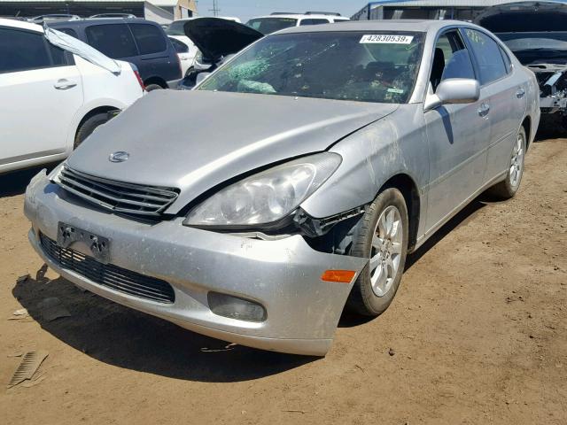 JTHBF30G230098330 - 2003 LEXUS ES 300 SILVER photo 2