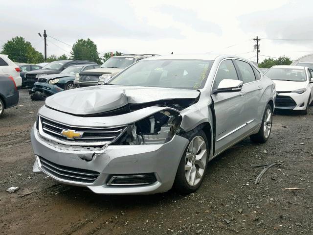 1G1125S30JU146033 - 2018 CHEVROLET IMPALA PRE ვერცხლისფერი ფოტო 2