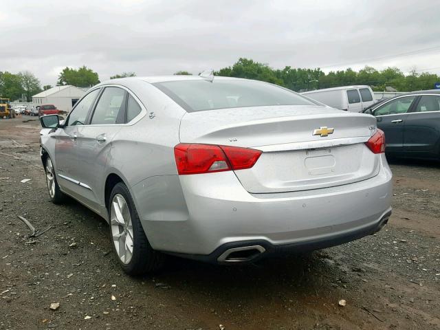 1G1125S30JU146033 - 2018 CHEVROLET IMPALA PRE ვერცხლისფერი ფოტო 3