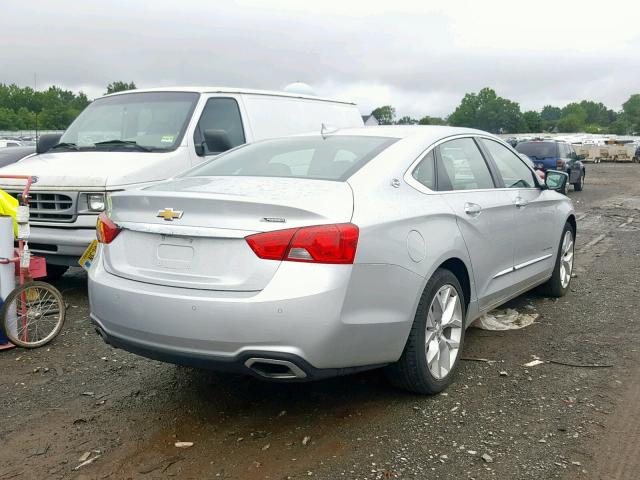 1G1125S30JU146033 - 2018 CHEVROLET IMPALA PRE ვერცხლისფერი ფოტო 4