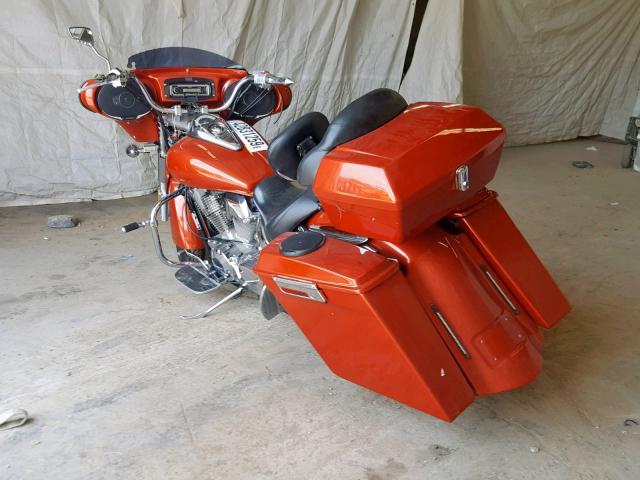 1HFSC52036A304880 - 2006 HONDA VT1300 S ORANGE photo 3