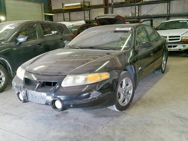 1G2HY54K64U184609 - 2004 PONTIAC BONNEVILLE BLACK photo 2