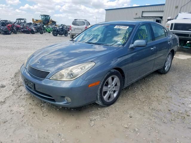 JTHBA30G265151114 - 2006 LEXUS ES 330 GRAY photo 2