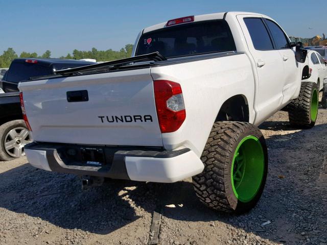 5TFDW5F13HX621829 - 2017 TOYOTA TUNDRA CRE WHITE photo 4