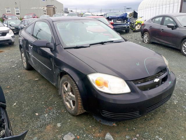 1G1AT18HX97142588 - 2009 CHEVROLET COBALT LT BLACK photo 1