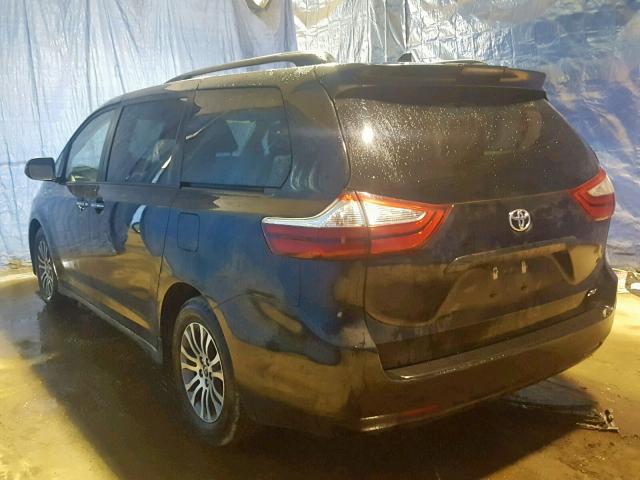 5TDYZ3DCXKS010923 - 2019 TOYOTA SIENNA LIM BLACK photo 3