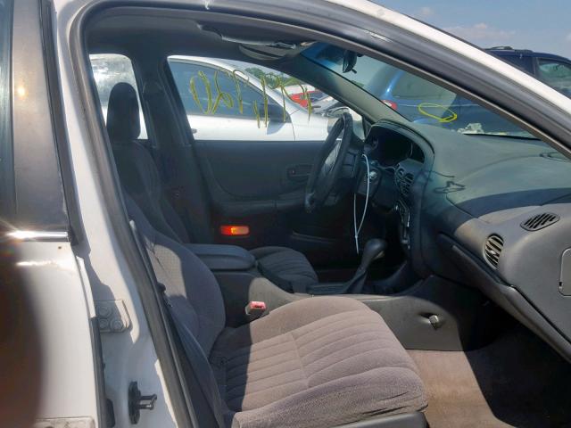 1G2WJ52J8YF125951 - 2000 PONTIAC GRAND PRIX WHITE photo 5