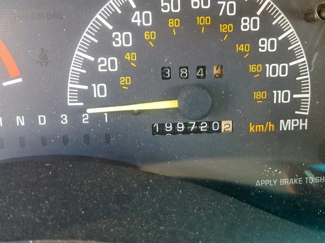 1G2WJ52J8YF125951 - 2000 PONTIAC GRAND PRIX WHITE photo 8