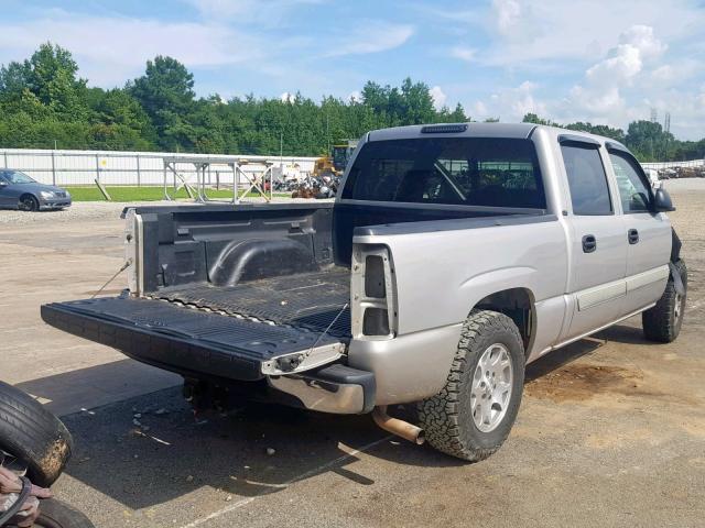 2GCEC13TX51148581 - 2005 CHEVROLET SILVERADO GRAY photo 4