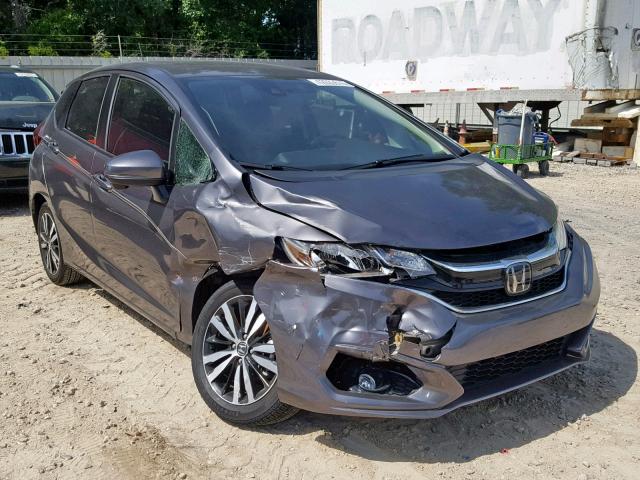 3HGGK5H82JM711666 - 2018 HONDA FIT EX GRAY photo 1