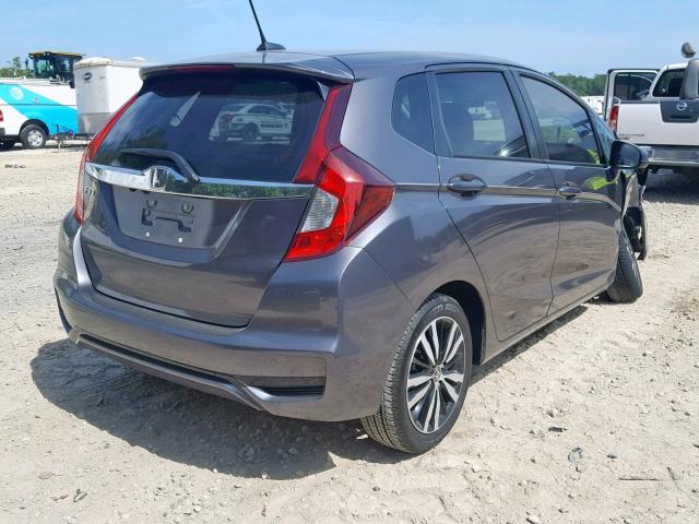 3HGGK5H82JM711666 - 2018 HONDA FIT EX GRAY photo 4