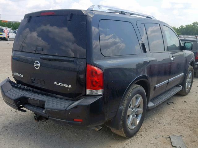 5N1AA0NE6EN601781 - 2014 NISSAN ARMADA PLA BLACK photo 4