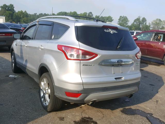 1FMCU0JX3EUE33658 - 2014 FORD ESCAPE TIT SILVER photo 3