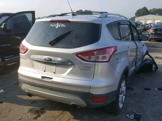 1FMCU0JX3EUE33658 - 2014 FORD ESCAPE TIT SILVER photo 4