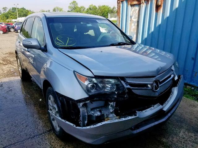 2HNYD28298H511586 - 2008 ACURA MDX SILVER photo 1