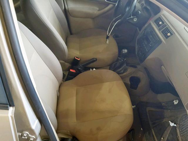 1FAFP34N17W119704 - 2007 FORD FOCUS ZX4 TAN photo 5