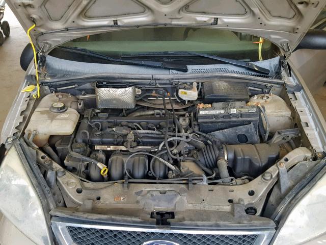 1FAFP34N17W119704 - 2007 FORD FOCUS ZX4 TAN photo 7