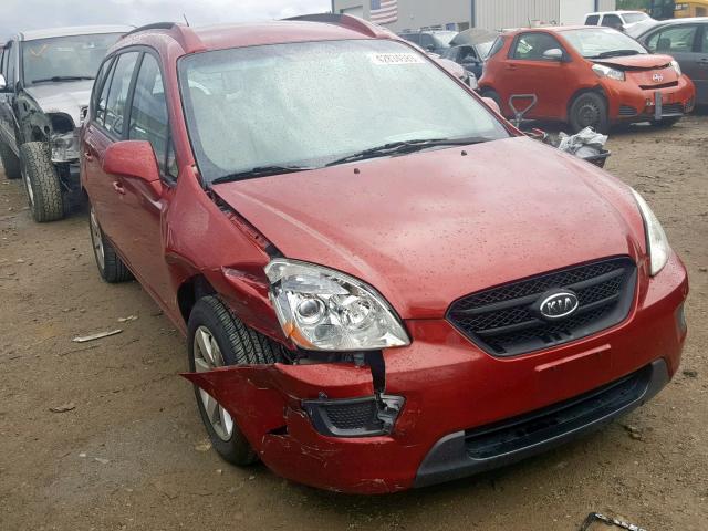 KNAFG526077044860 - 2007 KIA RONDO LX RED photo 1