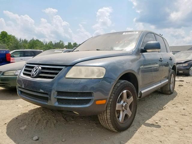 WVGBC67L34D017629 - 2004 VOLKSWAGEN TOUAREG 3. BLACK photo 2