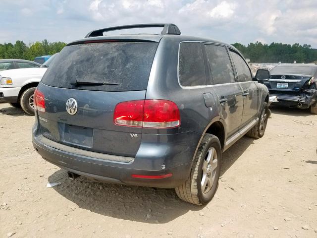 WVGBC67L34D017629 - 2004 VOLKSWAGEN TOUAREG 3. BLACK photo 4